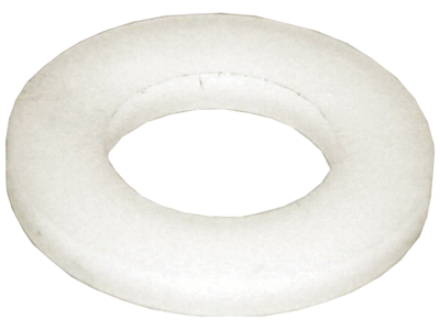 Nylonskive  4,3x9,0x0,8mm