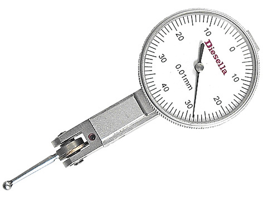 Måleur 0-0,8mm Vippeindicator
