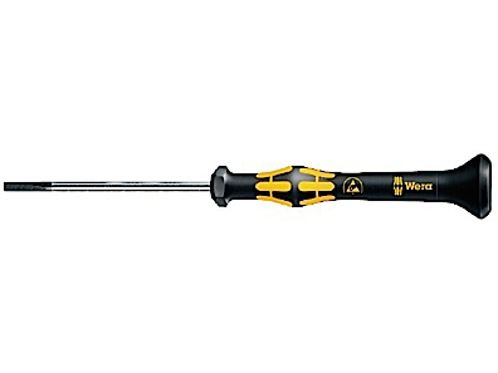 Skruetrækker 0,40x2,5x80 ESD Wera 1578A