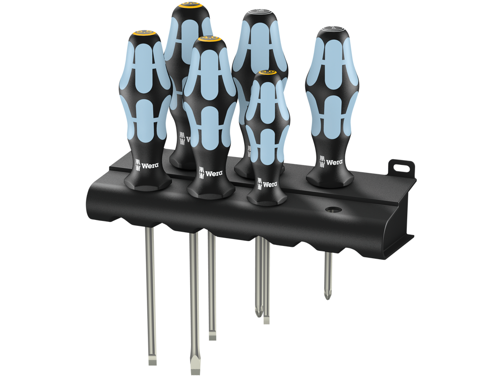 Skruetrækkersæt 3334/3355/6 Rustfri