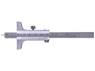 Dybdemål 0-200 mm Limit m/hærdet stift