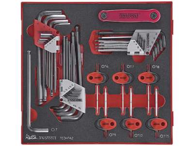 Unbraconøglesæt m/torx TEDHT42 Tengtools