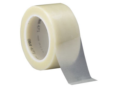 Tape 50mm x 33 mtr Vinyl 3M 471 Klar 