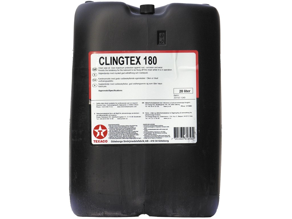 Kædesavolie Clingtex 180 20 ltr.