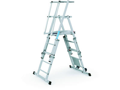 Zarges Teleskop-platformstige 2HF