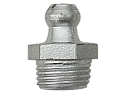 Smørenippel H 1 R 1/8" Rustfri 