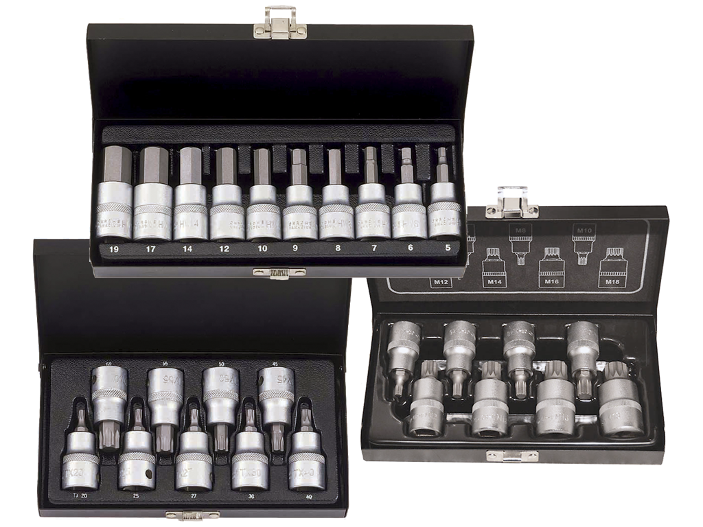 Topsæt Unbraco/XZN/TX 1/2" Bato