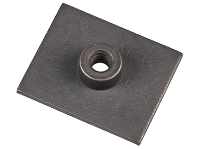 Svejseplade 14-18mm for dobbet rørholder