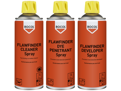 Rocol Flawfinder Spray 1-2-3 sæt