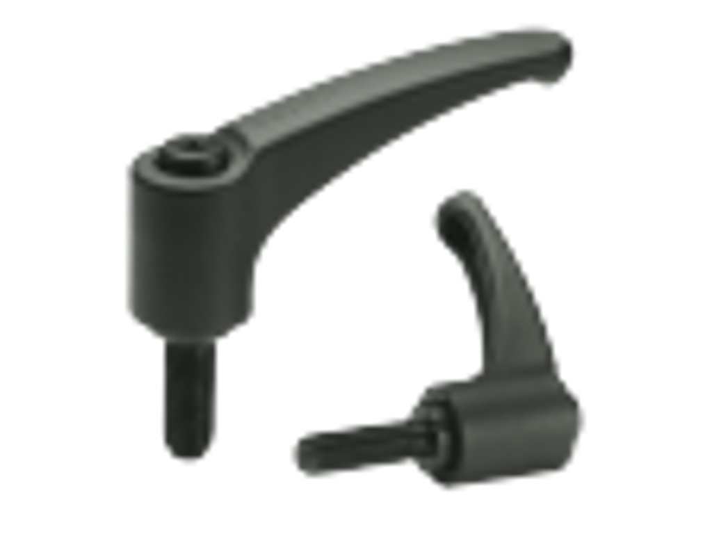 Låsegreb GN300 S44 M5 x 40 mm zink