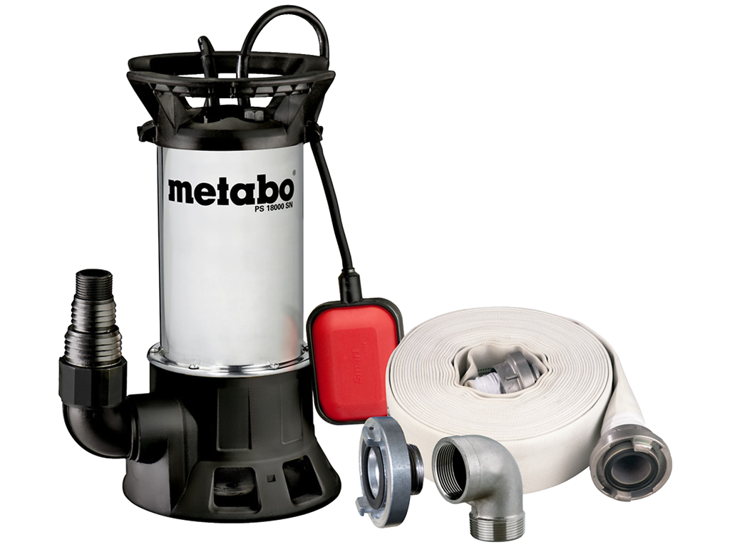 Dykpumpe t/spildevand 2" 1100W Metabo