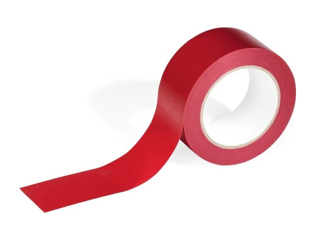 Tape 50mm x 33 mtr Rød basic Duraline