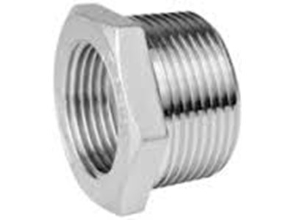 Nippelmuffe 3/8x1/4 forkr.mess. TD20905