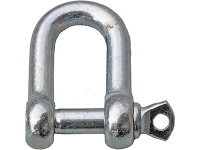 Sjækel D galv. 3/16"