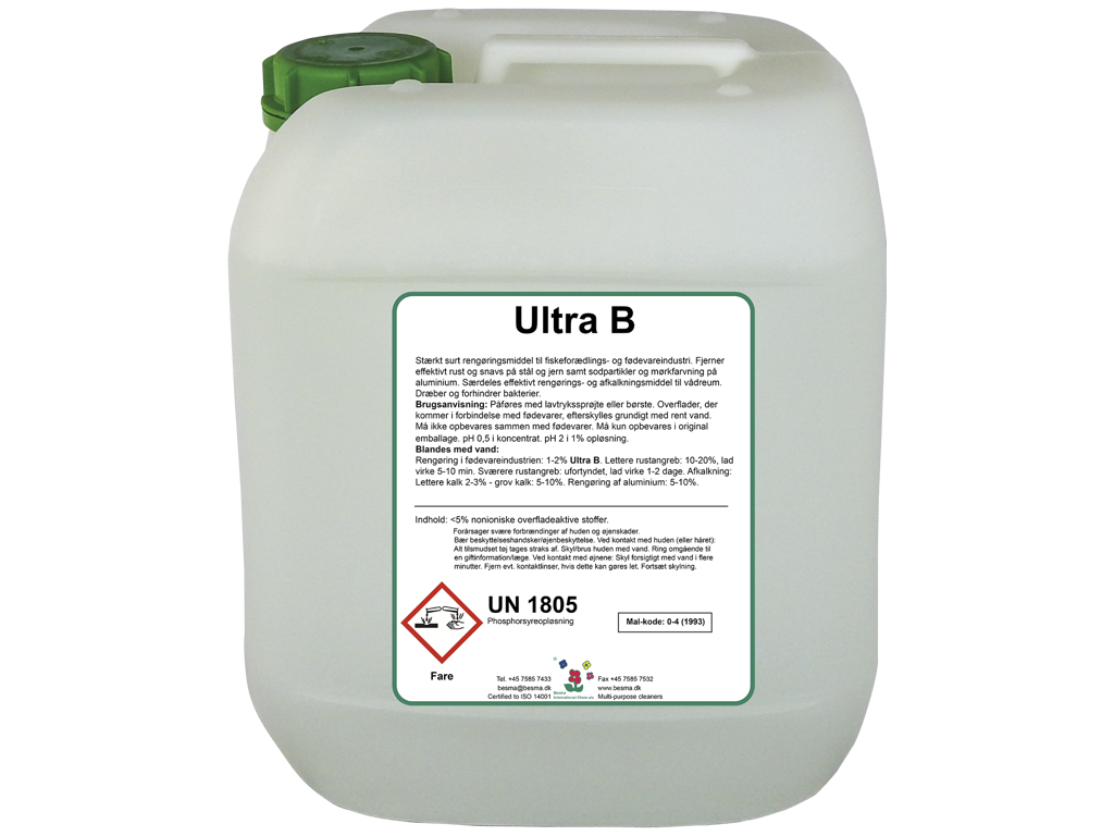 Besma Ultra B Rengøringsmiddel 5 ltr.
