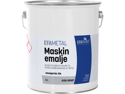 Maling Antracitgrå 5 Ltr. RAL7016