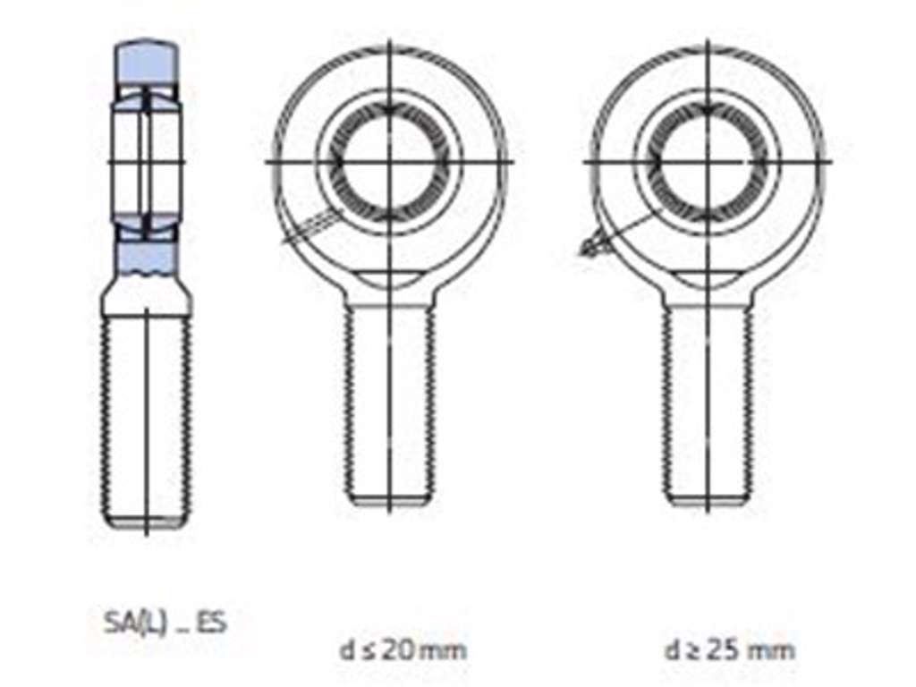 SA 8 C SKF Ledstangshoved