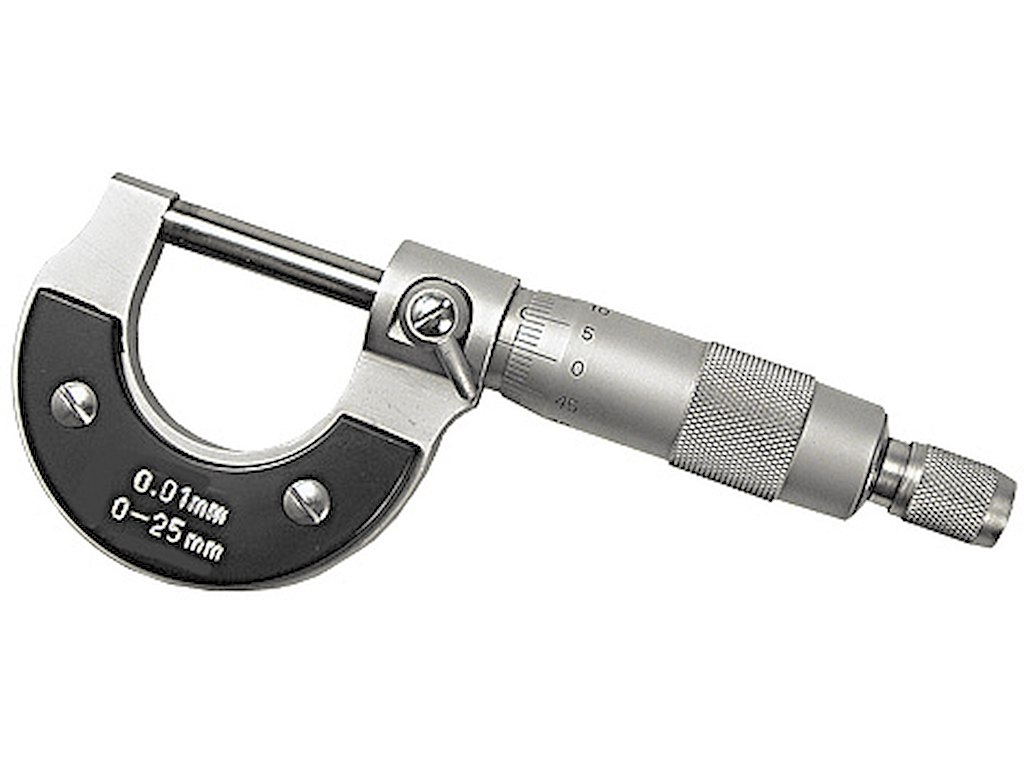 Mikrometerskrue 0-25 mm