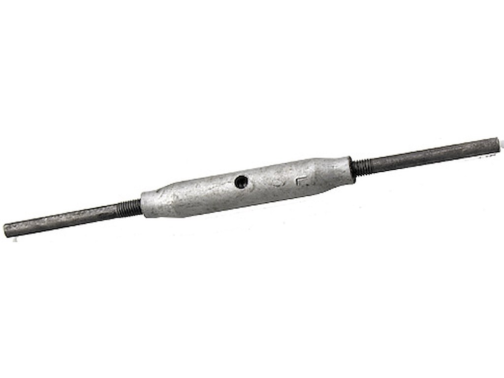 Vantskrue 12mm varmtgalv med svejseender