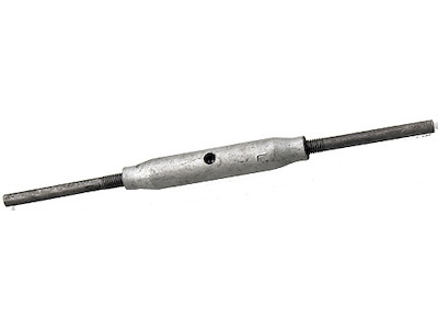 Vantskrue 12mm varmtgalv med svejseender
