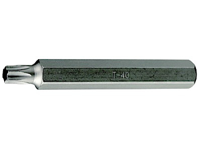 Bits TX60 x 75mm - 12mm 6-kt. 