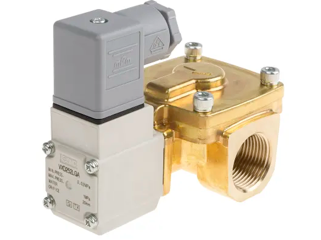 SMC VX214MZ3ABXB Magnetventil 1/4" 24VDC
