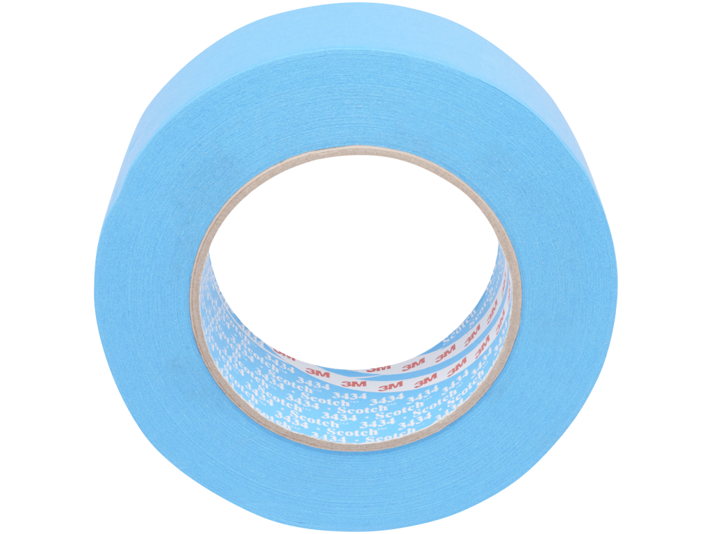 Tape 50 mm Afdækning  50mtr 3M 3434 blå