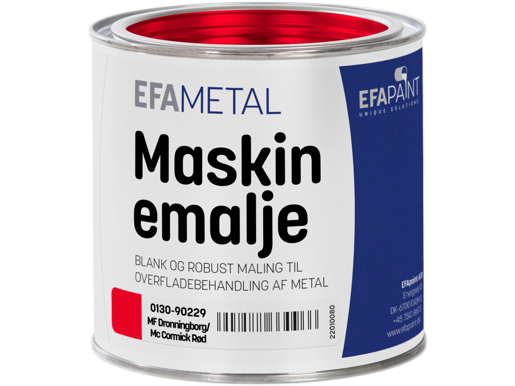 Maling 0130 MF Rød DB 90229 0,75 ltr