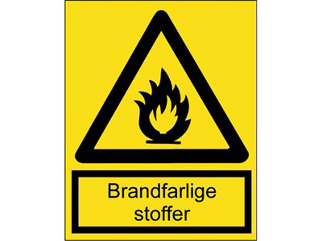 BRANDFARLIGE STOFFER