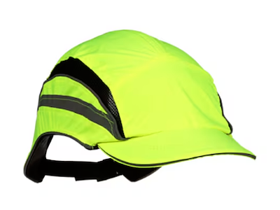 Bump Cap First Base 3 Hi-Vis gul