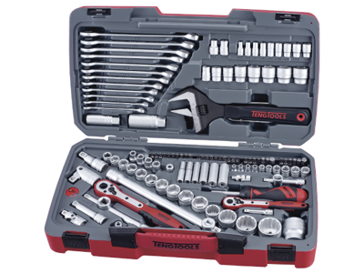 Topnøglesæt 1/4"& 3/8" & 1/2" TM127