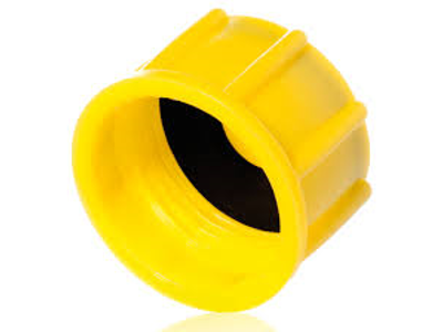 Plasthætte for 1/4" RG Indv. gevind