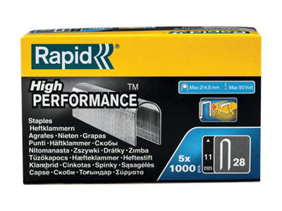 Hæfteklammer Rapid 28/11 DP 5000 stk.