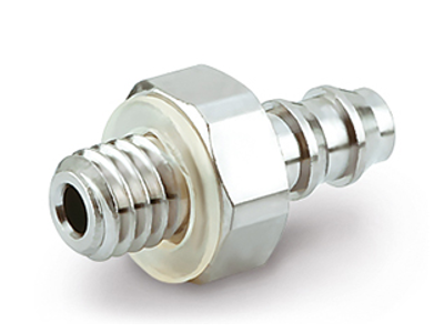 Slangestuds M3mm udv. gevind m. slangestuds 4mm