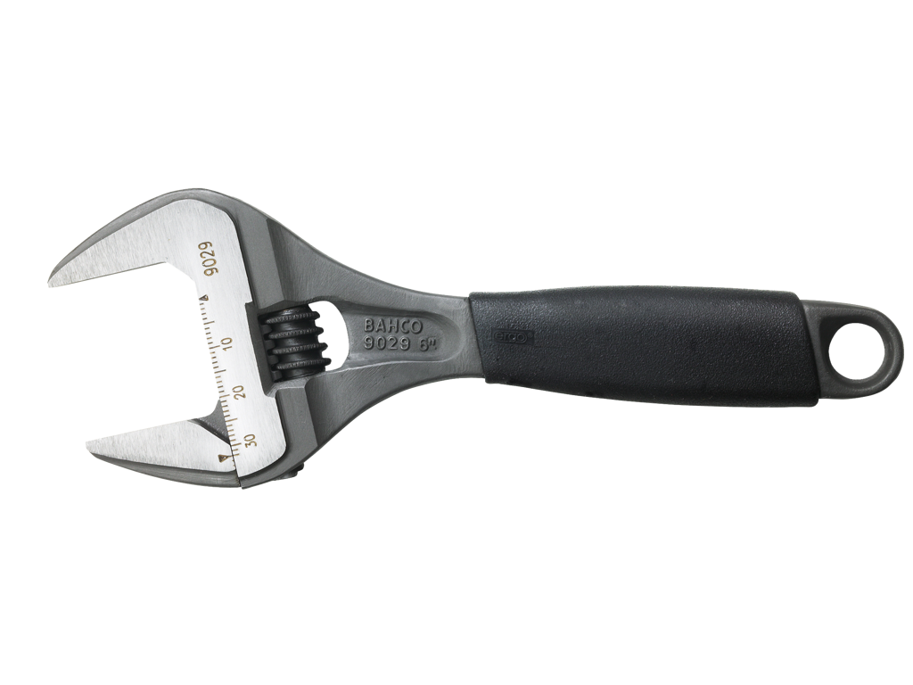 Bahco Skiftenøgle Ergo - Serie 90 m/kort håndtag