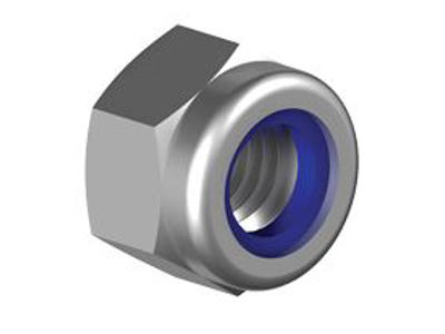 Låsemøtrik MF 8x1,0 A2 DIN985