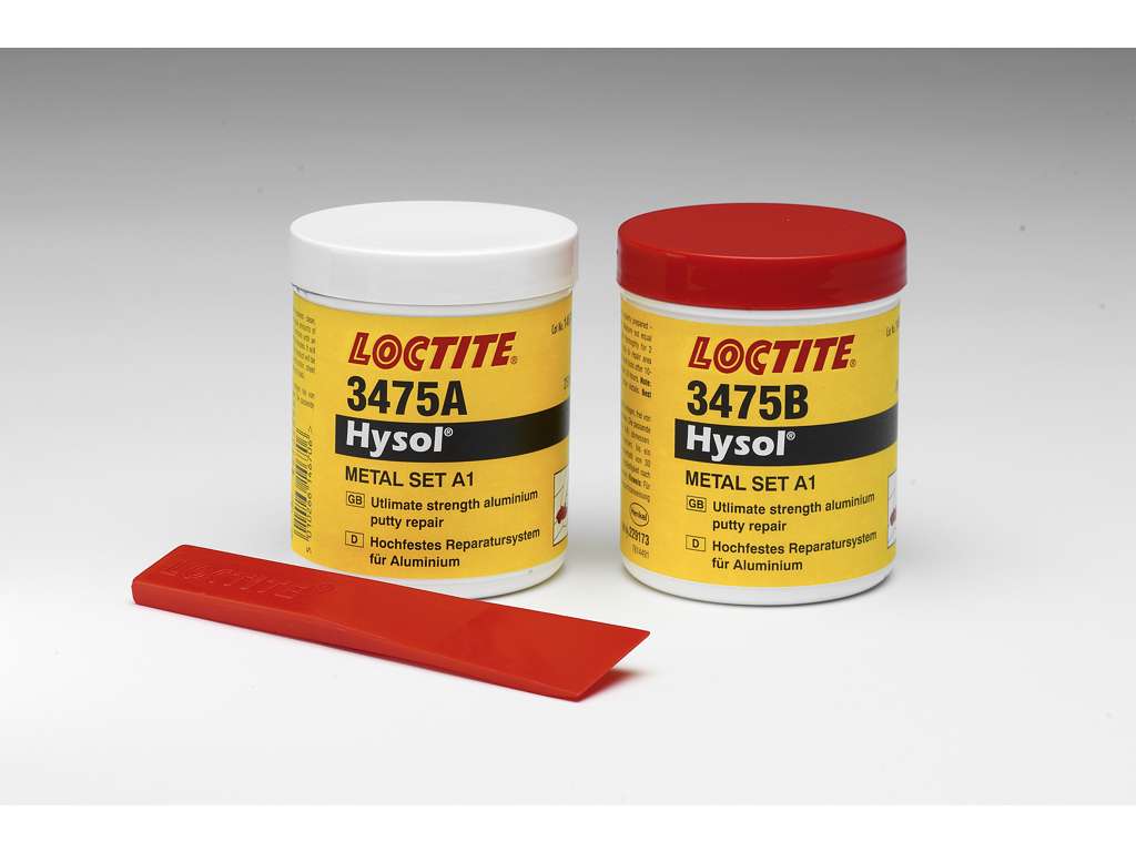 Loctite 3475 A&B, metalfyld til alu.