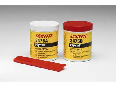 Loctite 3475 A&B, metalfyld til alu.