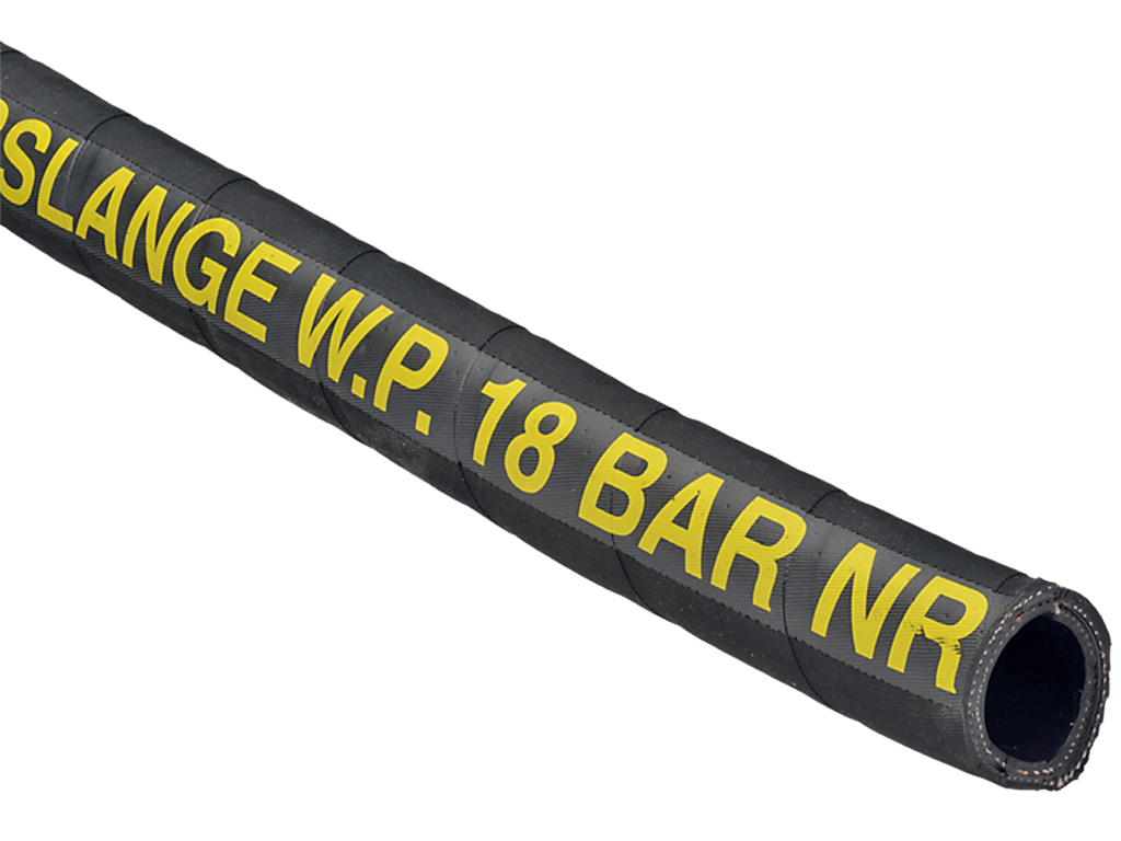 Tankvognsslange 1-1/4" Sort synt. 32mm