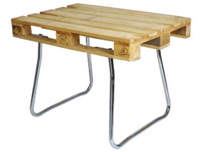 Palleben sæt m/2 stk hjd 850mm
