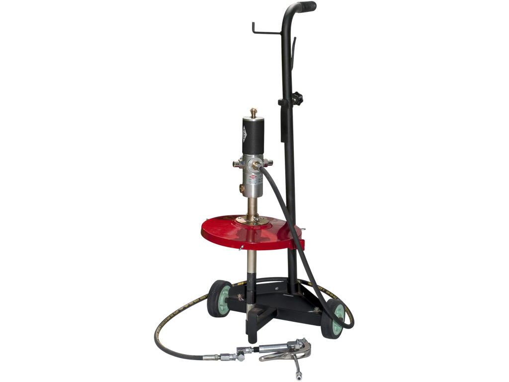 Smøreapparat trykluft f/50 Kg fedtspand
