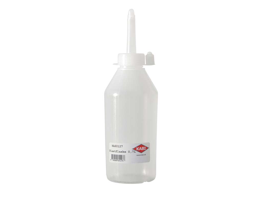Olieflaske Kabi 0,7 ltr. m/ plasttud
