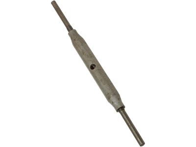 Vantskrue 24mm varmtgalv med svejseender