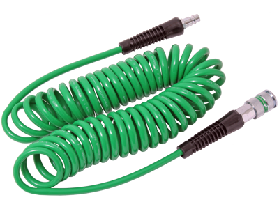 Spiralluftslange 5x8mm 4 mtr. DJ Tools