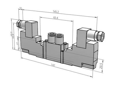 SMC SY5220-5DZ-C8F-Q 