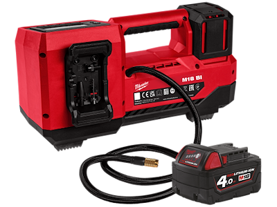 Akku Sampak Luftpumpe BI-0 + B4 batteri