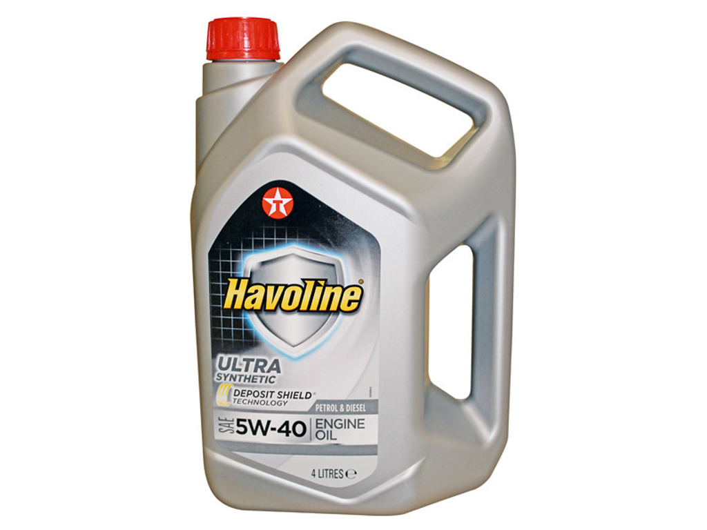 Motorolie Havoline Ultra S 5W-40 4 ltr