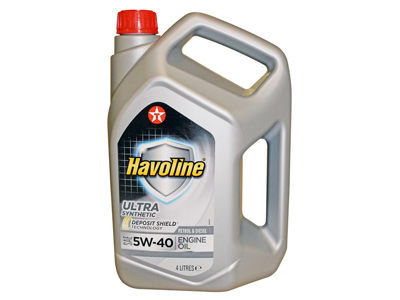 Motorolie Havoline Ultra S 5W-40 4 ltr