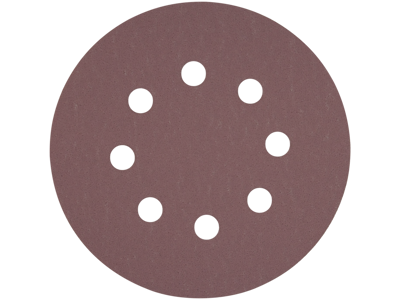 Sliberondel 125mm BF K80 8 huller H835