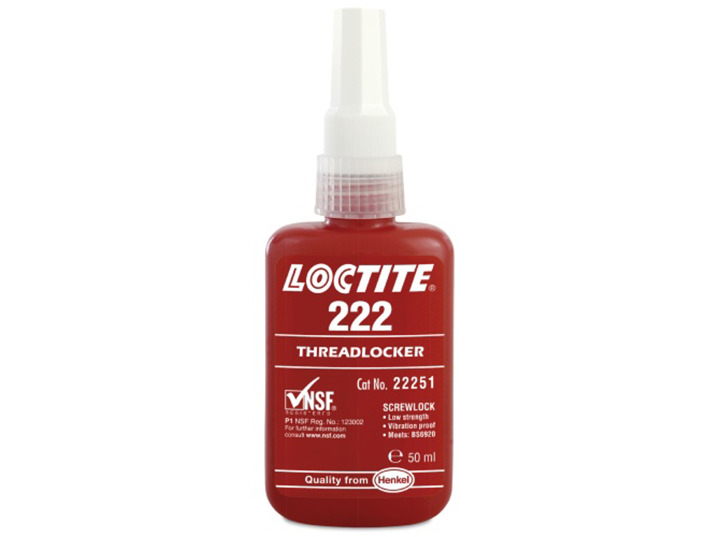 Loctite 222 Gevindsikring svag 50 ml